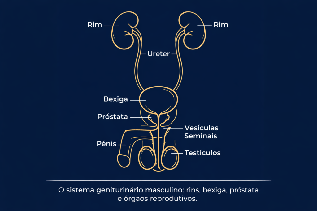check-up urológico masculino sistema geniturinário