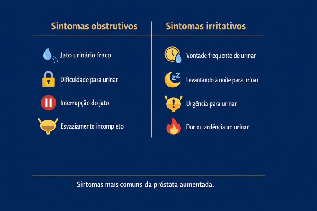 sintomas de próstata aumentada hiperplasia prostática benigna