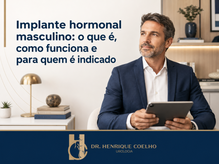 Implante hormonal masculino o que é, como funciona e para quem é indicado